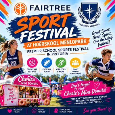 Fairtree Sport Festival at Hoërskool Menlopark
