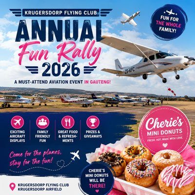 Krugersdorp Flying Club Annual Fun Rally 2026